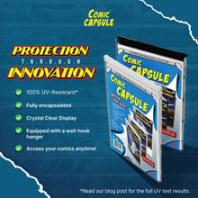 Load image into Gallery viewer, Clear SILVER Age Size ComicCapsule