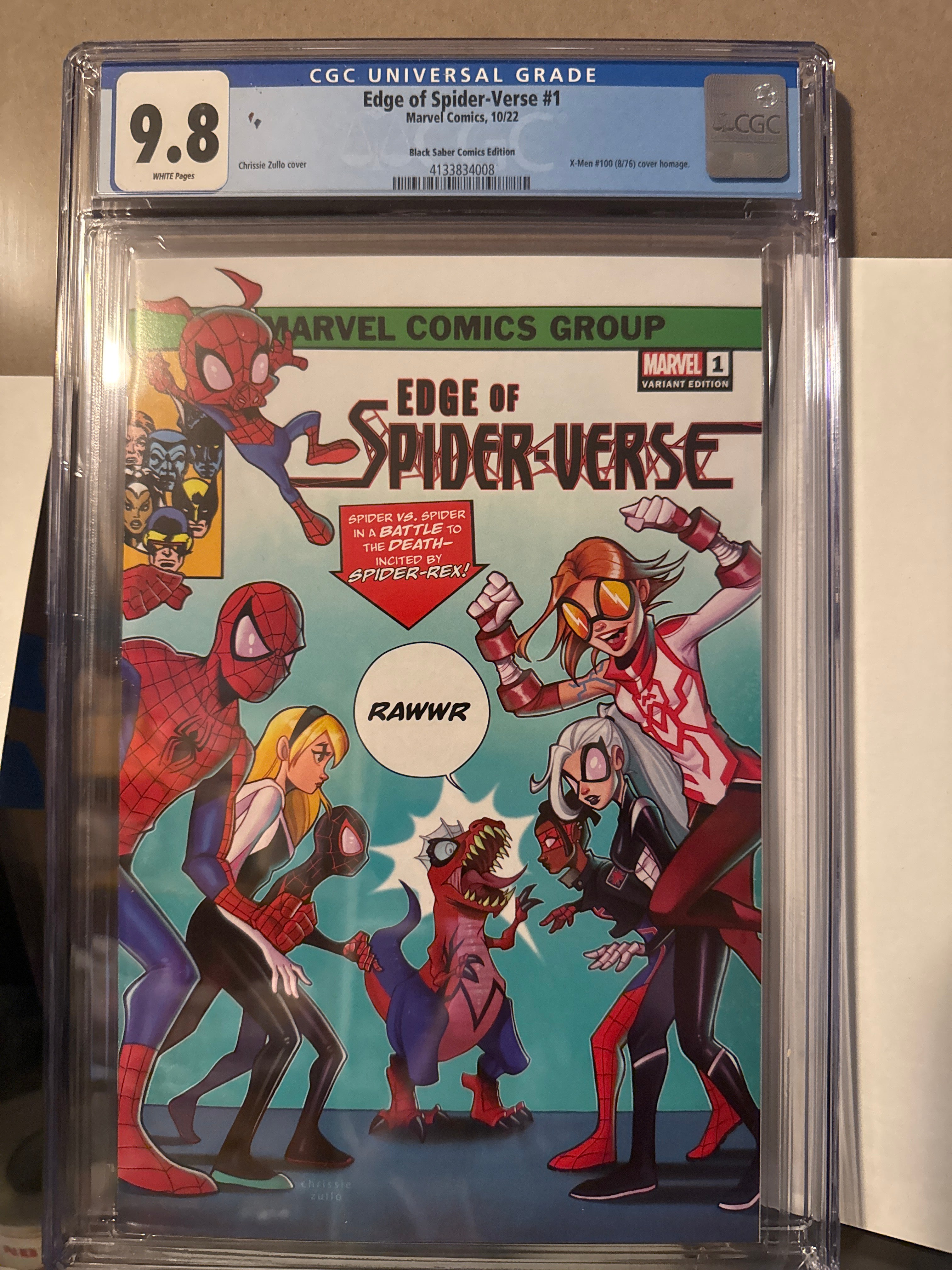 アメコミリーフ Edge of Spider-Verse #1 CGC 9.8 アメコミリーフ Edge of Spider-Verse #1 CGC 9.8 Edge of