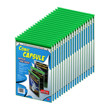 Load image into Gallery viewer, Green SILVER Age Size ComicCapsule