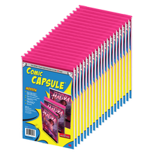 Load image into Gallery viewer, Pink Modern Size ComicCapsule
