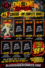 Load image into Gallery viewer, ONE ZERO ZERO ONE SAVES THE WORLD #1 COVER COLLECTION! 7 COVERS β 1 COMPLETE BUNDLE