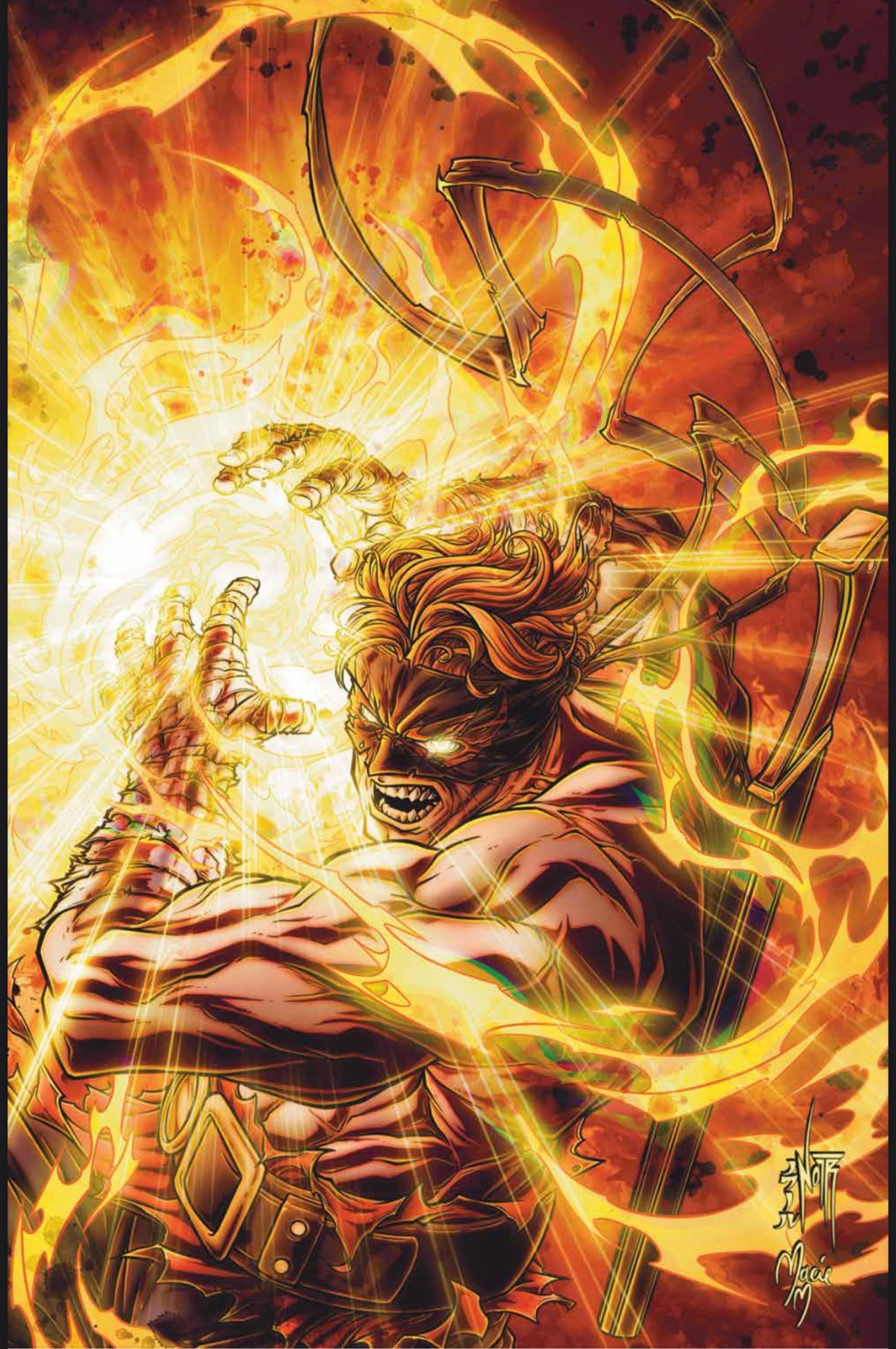 Final Boss #1 # Jordan Noir Black Saber Comics Exclusive SIGNED BY TYL