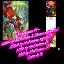 Load image into Gallery viewer, SHE-SPAWN #1 - 1:500, 1:250, 1:100, 1:50, A-G Presale (5/6/26) McFarlane!!