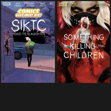 Load image into Gallery viewer, Something is Killing the Children #1 10th Printing Trade Dress DAVE WILKINS LTD 500 + Something is Killing the Children: Road to Slaughter CGD 2026