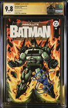 Load image into Gallery viewer, ABSOLUTE BATMAN #19 or #20 MARIO FOCCILLO signed by Scott Synder - you pick - CGC 9.8
