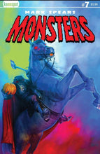 Load image into Gallery viewer, MARK SPEARS MONSTERS #7 3 BOOK COVER SET A B C MARK SPEARS THE HEADLESS HORSEMAN/HEXY THE WITCH JSA CLASSIFIED #1/ HALLOWEEN II HOMAGE VAR BLACK SABER COMICS