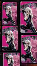 Load image into Gallery viewer, BLACK CAT #1  5 BOOK BUNDLE J. SCOTT CAMPBELL JUST SPECTACULAR COLLECTION VARIANT BLACK SABER COMICS