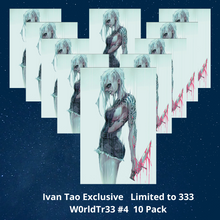 Load image into Gallery viewer, W0RLDTR33 #4 - Ivan Tao ltd 333 Black Saber Comics Exclusive EXCLUSIVE