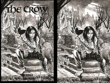 Load image into Gallery viewer, Crow Dead time #1 Black Saber Comics Exclusive by Jason Flowers