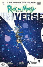 Load image into Gallery viewer, Oni Press: RICK AND MORTY VS THE UNIVERSE #1 (OF 4) Black Saber Comics Bundle Cover Set of 8 of A B C D 1:10 1:20 1:50 1:100 (In Store Date 7/9/25) (Copy)