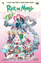Load image into Gallery viewer, Oni Press: RICK AND MORTY VS THE UNIVERSE #1 (OF 4) Black Saber Comics Bundle Cover Set of 8 of A B C D 1:10 1:20 1:50 1:100 (In Store Date 7/9/25) (Copy)