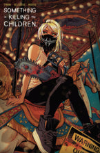 Load image into Gallery viewer, Something is Killing the Children #43 Black Saber Comics Cover Set of 4 (Main cover A, Foil Variant 20th Anniversary and FOC reveal)(In Store Date 8/06/2025)