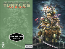 Load image into Gallery viewer, Teenage Mutant Ninja Turtles: Alpha Variant RI Black Saber Comics Anna Marcano ltd 500