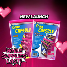 Load image into Gallery viewer, Pink Modern Size ComicCapsule