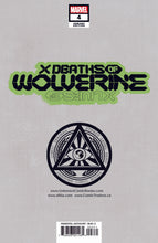 Load image into Gallery viewer, X Deaths Of Wolverine 4 Unknown Comics Philip Tan Exclusive Var (03/09/2022)