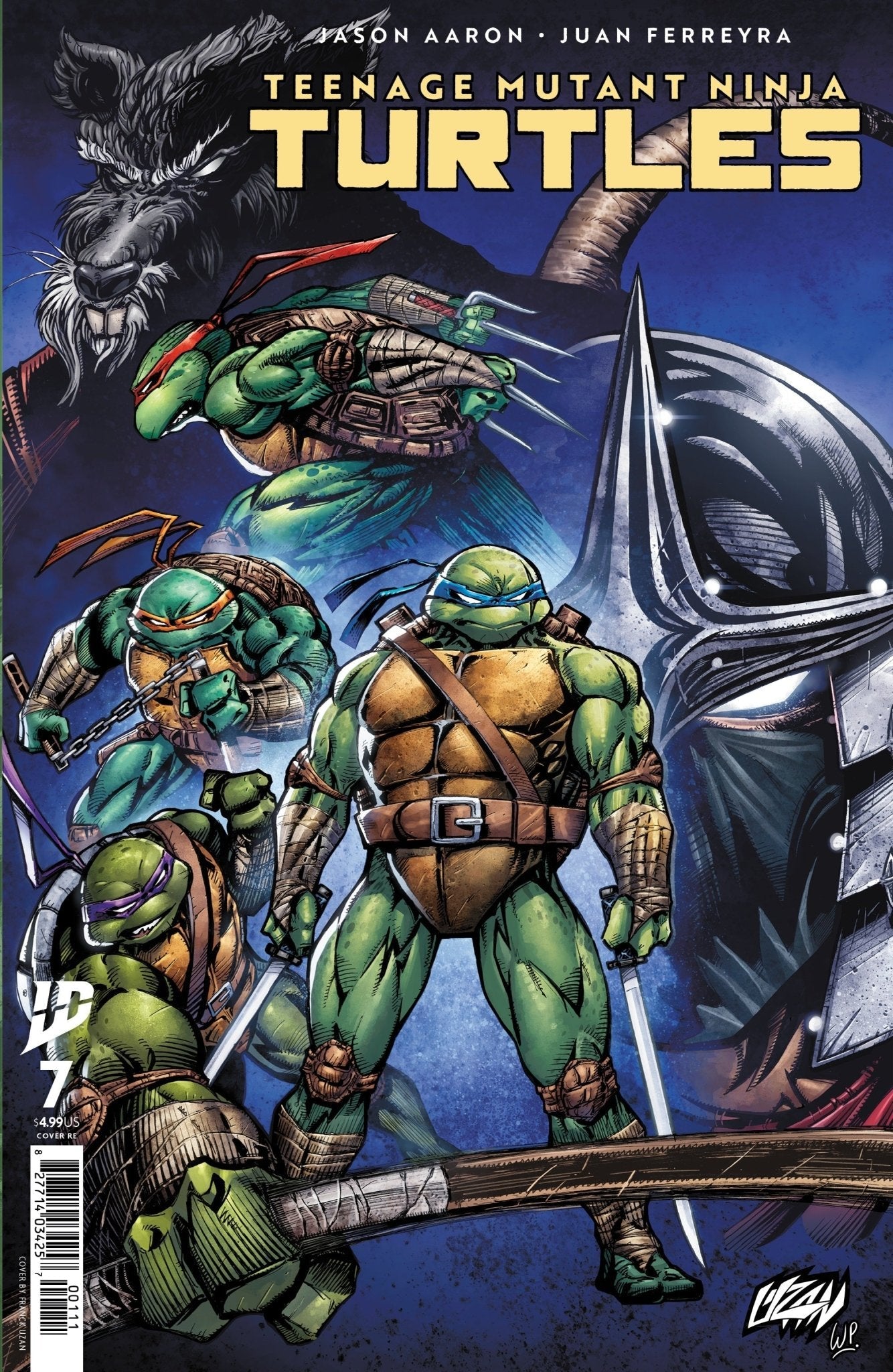 Teenage Mutant Ninja Turtles #7 East Coast Comics Exclusive Franck