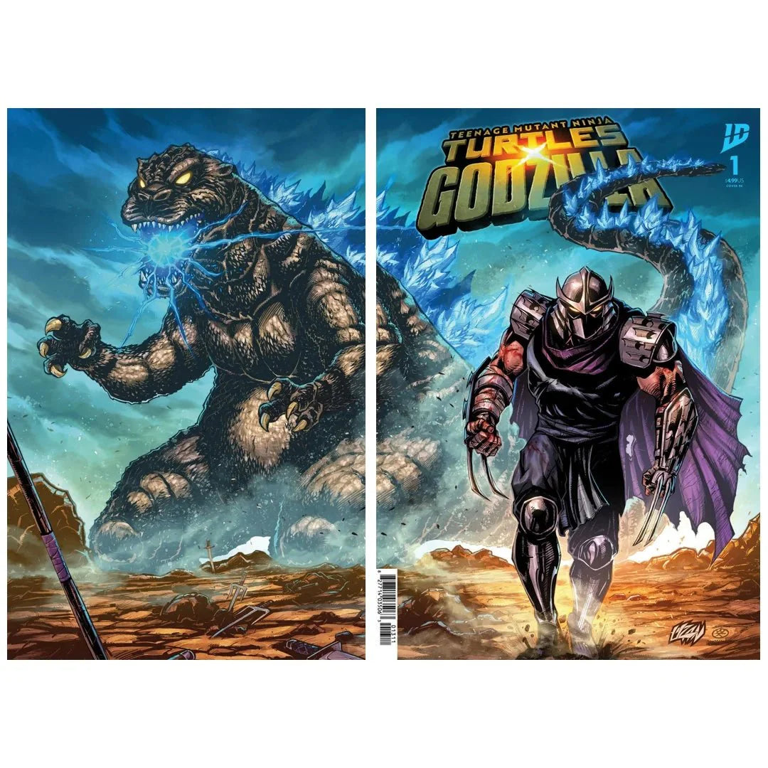 TMNT x Godzilla #1 East Coast Comics Bundle – Black Saber Comics