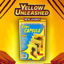 Load image into Gallery viewer, Yellow Modern Size ComicCapsule