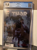 Thor #5 3rd Print CGC 9.8 1st Full Appearance of Black Winter Marvel 2020 Cates
