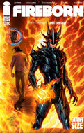 FIREBORN #1 BLACK SABER COMICS EXCLUSIVE COVER BY JONATHAN URIBE - LTD 300