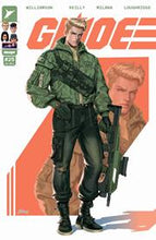 Load image into Gallery viewer, GI JOE #25 CVR F INC 1:100 JONBOY MEYERS FOIL VAR + 1:50 MICHELE RUBINI &amp; ANNALISA LEONI  + 1:25 FADIME YILDRIM STREETWEAR (3 BOOK BUNDLE)
