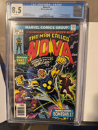 Nova #1 CGC 8.5 1st Appearance Nova 1976