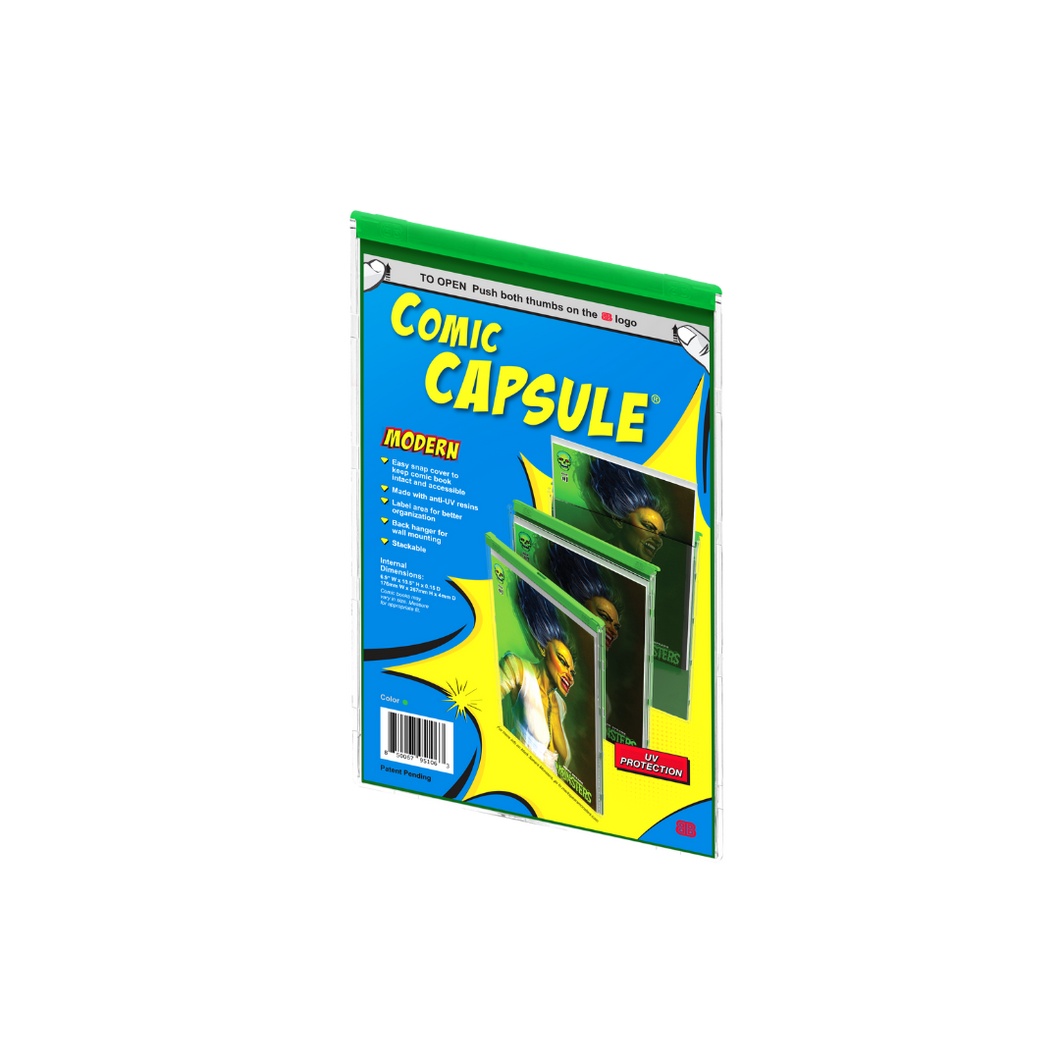 Green Modern Size ComicCapsule