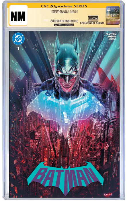 Batman #1 FOIL - ECC Exclusive John Giang Variant – Black Saber Comics