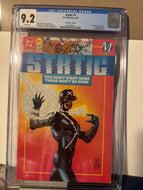 STATIC #1 DC/MILESTONE COLLECTOR'S EDITION 1993 CGC 9.2 1ST APPEARANCE OF STATIC