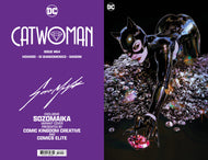 CATWOMAN #64 Virgin FOIL  C2E2 Black Saber Comics Exclusive BY SOZOMAIKA