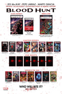 Blood Hunt 59 book Bundle - Marvel Crossover Event