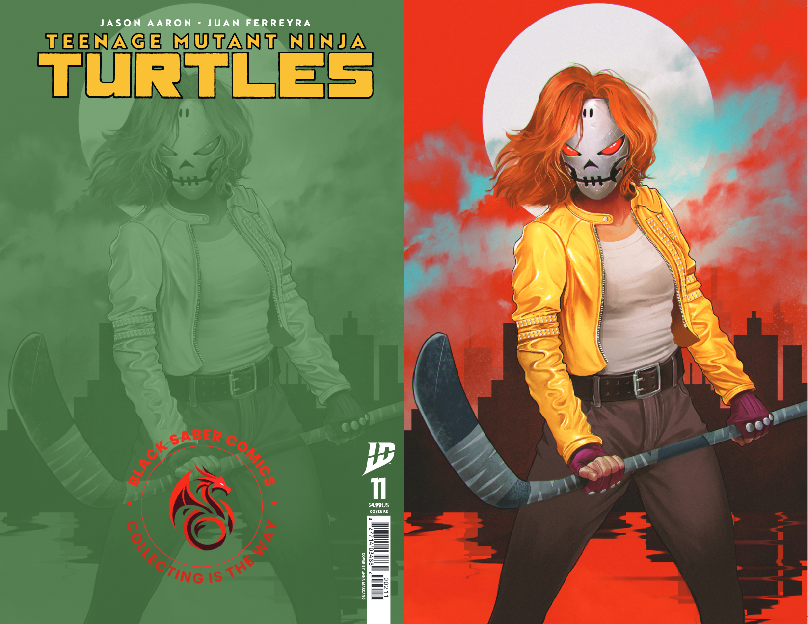 Teenage Mutant Ninja Turtles: #11 Exclusive - Cover Art by Anna