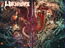 Load image into Gallery viewer, DARKNESS #2 &amp; WITCHBLADE #18 Connecting SET JOHN GIANG ltd 300 sets
