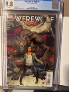 Werewolf by Night #1 CGC 9.8  1st App Jake Gomez (Marvel, 2020)