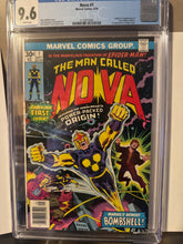 Load image into Gallery viewer, The Man Called NOVA #1 - CGC 9.6 - White Pages - Nova&#39;s Origin
