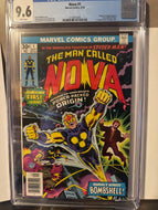 The Man Called NOVA #1 - CGC 9.6 - White Pages - Nova's Origin