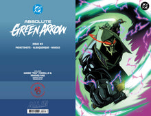 Load image into Gallery viewer, SDCC EXCLUSIVE ABSOLUTE GREEN ARROW #3 Mario Foccillo TRADE AND FOIL VIRGIN SET - LTD TO 1000 Sets
