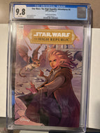 Star Wars High Republic Adventures #4 1:10 Nathan Variant (IDW 2021) CGC 9.8