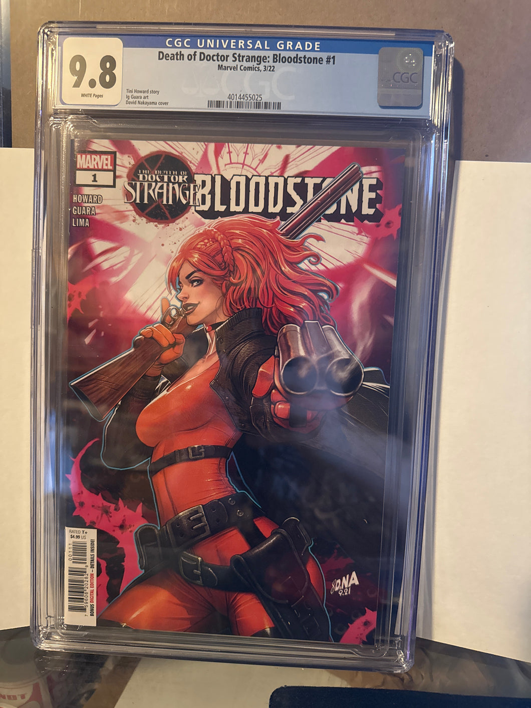 Death of Doctor Strange Bloodstone  CGC 9.8 2022 1st App of Lyra Bloodstone Nakayama cover