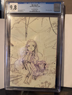 We Live #1 Peach Momoko Virgin Sketch Variant CGC 9.8