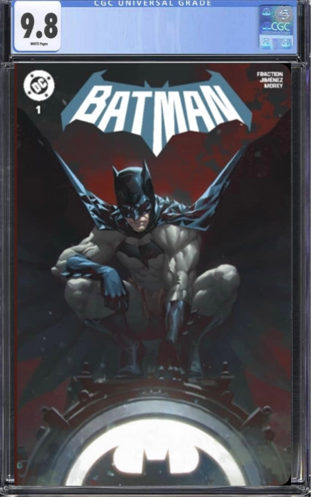 CGC 9.8 Batman #1 Black Saber Exclusive by Kael Ngu