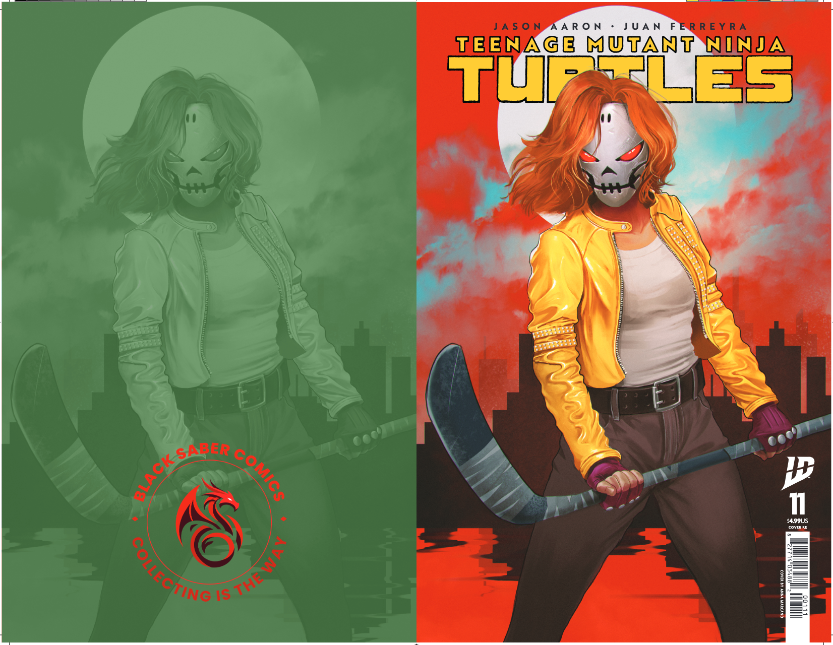 Teenage Mutant Ninja Turtles: #11 Exclusive - Cover Art by Anna