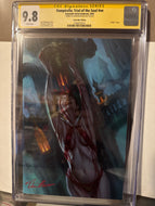 Vampirella Trial of the Soul CGC SS 9.8 Signed Aaron Bartling Virgin Cover 2020