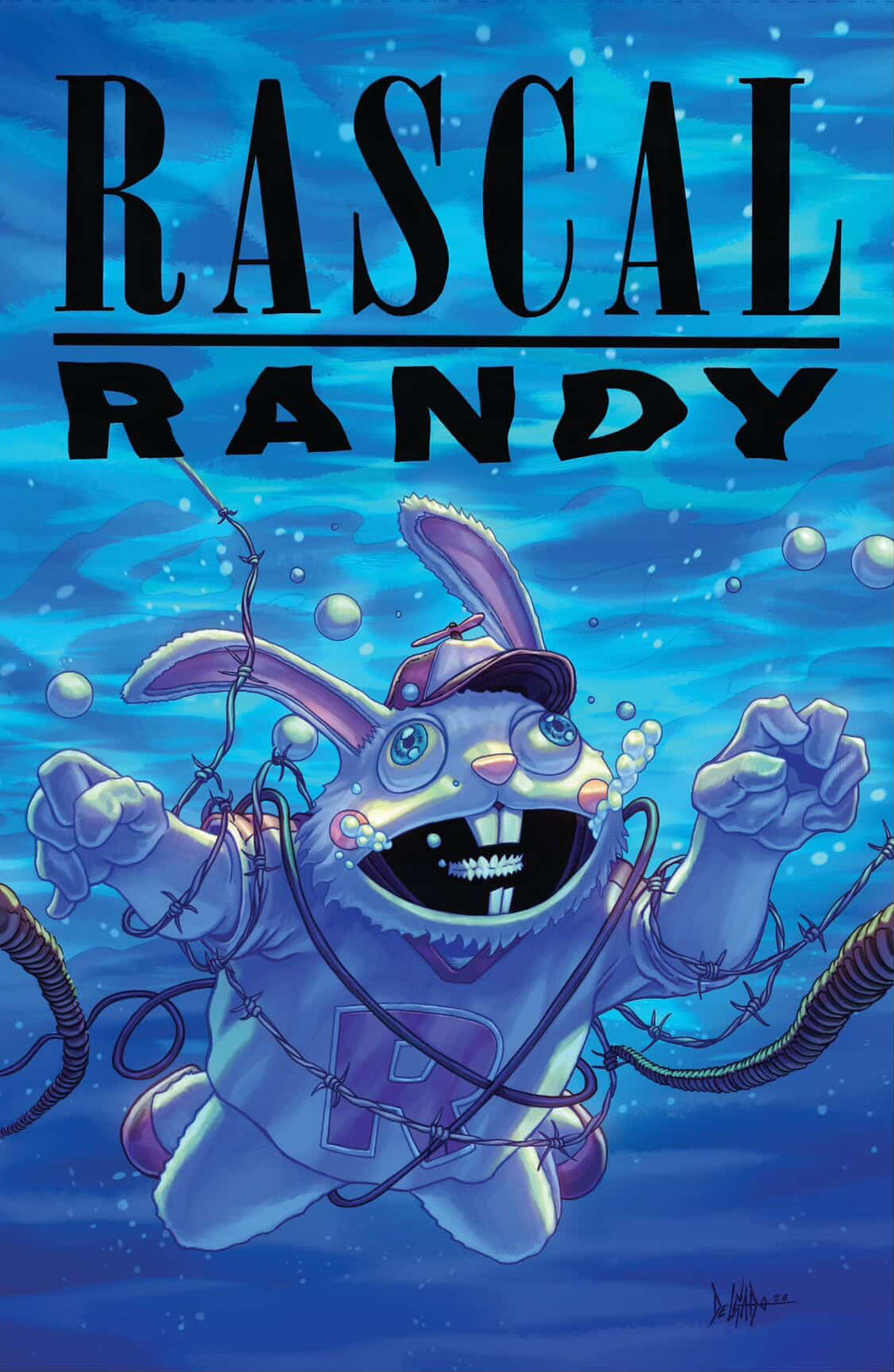 Exquisite Corpses: Rascal Randy #1 Nirvana Homage Cover By Kevin