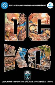 DC K.O. ASHCAN #1 2025 LCSD EXCLUSIVE CVR B JAVI FERNANDEZ FOIL