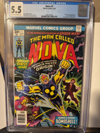 Nova #1 CGC 5.5 1st Appearance Nova 1976
