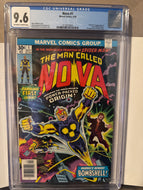 The Man Called NOVA #1 - CGC 9.6 - Off-white to White Pages - Nova's Origin