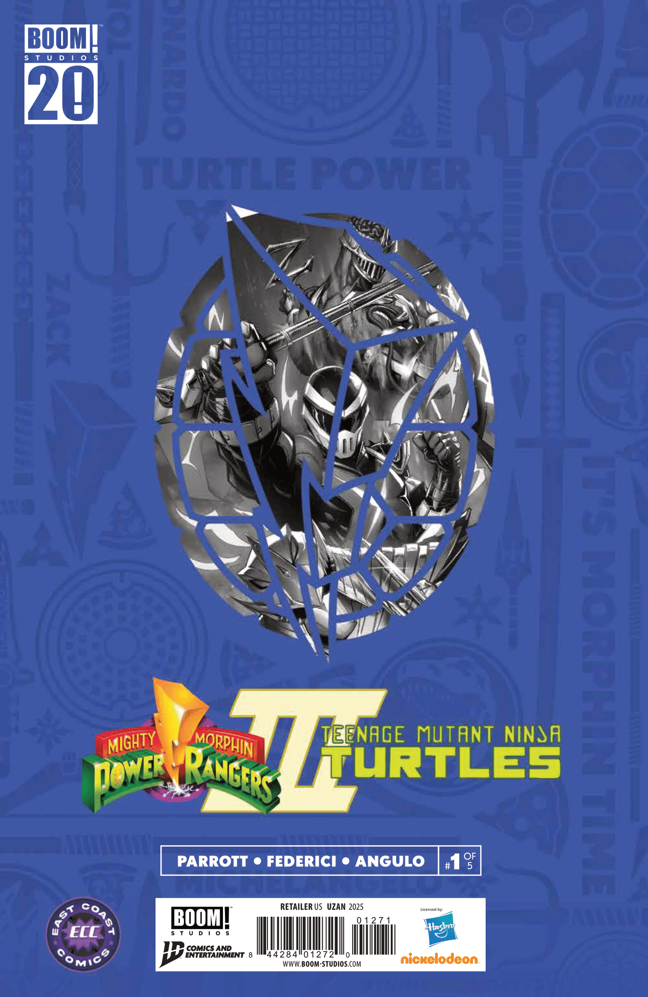 MMPR TMNT III #1 - ECC Exclusive Franck Uzan Variant