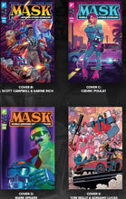 Load image into Gallery viewer, M.A.S.K. #1 (15 Book Bundle -Cover Set) - A-H, L-Q 1:50, 1:25  Kael NGU + blind bag
