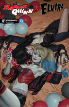 Load image into Gallery viewer, Harley Quinn X Elvira #1 - ECC Exclusive PXVX Variant (10/01/25)

